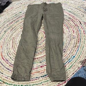 Green cargo pants